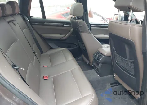 2013 BMW X3 xDrive28I из США, поврежденный, VIN 5UXWX9C5XD0D05904